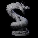 Emerging Purple Worm B Miniature for Dungeons and Dragons, Pathfinder or other TTRPGs