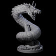 Emerging Purple Worm B Miniature for Dungeons and Dragons, Pathfinder or other TTRPGs