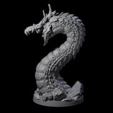 Emerging Purple Worm C Miniature for Dungeons and Dragons, Pathfinder or other TTRPGs