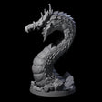 Emerging Purple Worm C Miniature for Dungeons and Dragons, Pathfinder or other TTRPGs