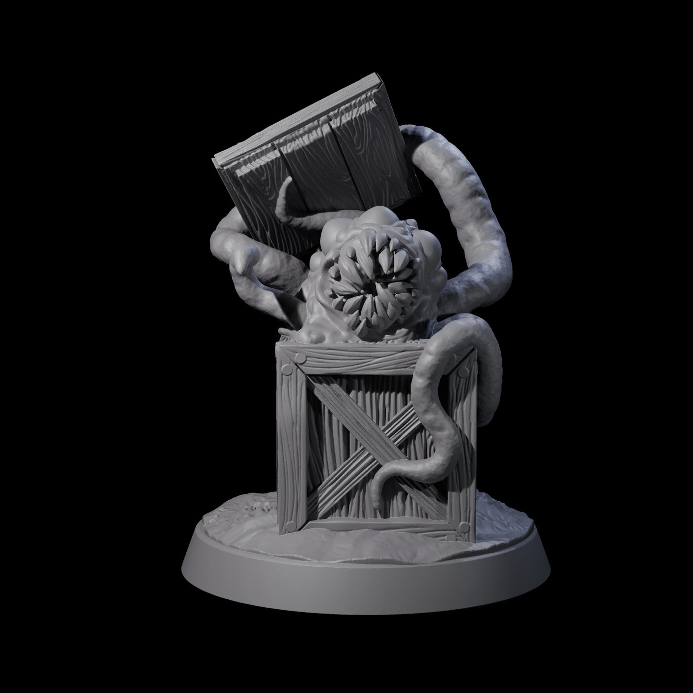 Emerging Shoggoth Spawn Miniature for Dungeons and Dragons, Pathfinder or other TTRPGs