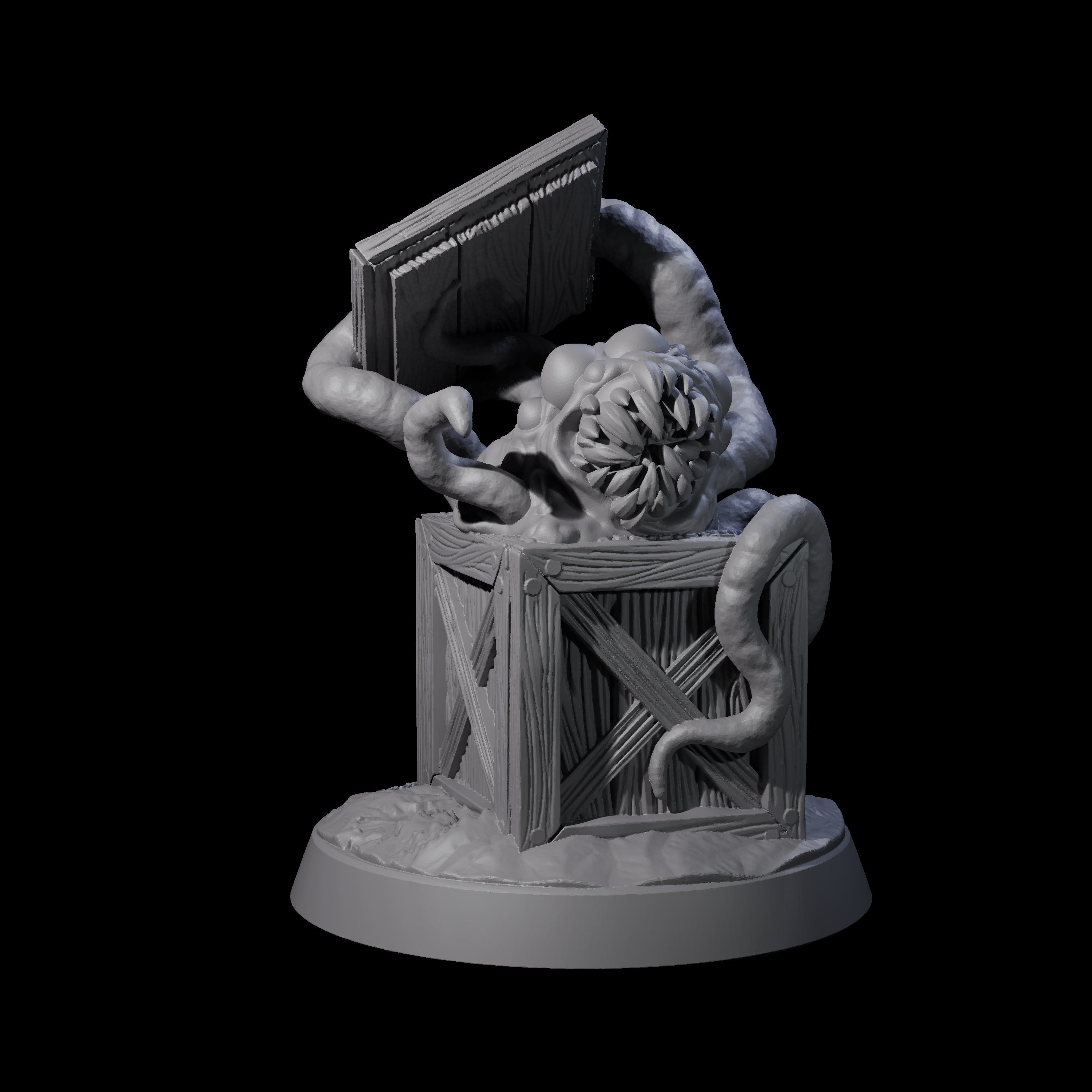 Emerging Shoggoth Spawn Miniature for Dungeons and Dragons, Pathfinder or other TTRPGs