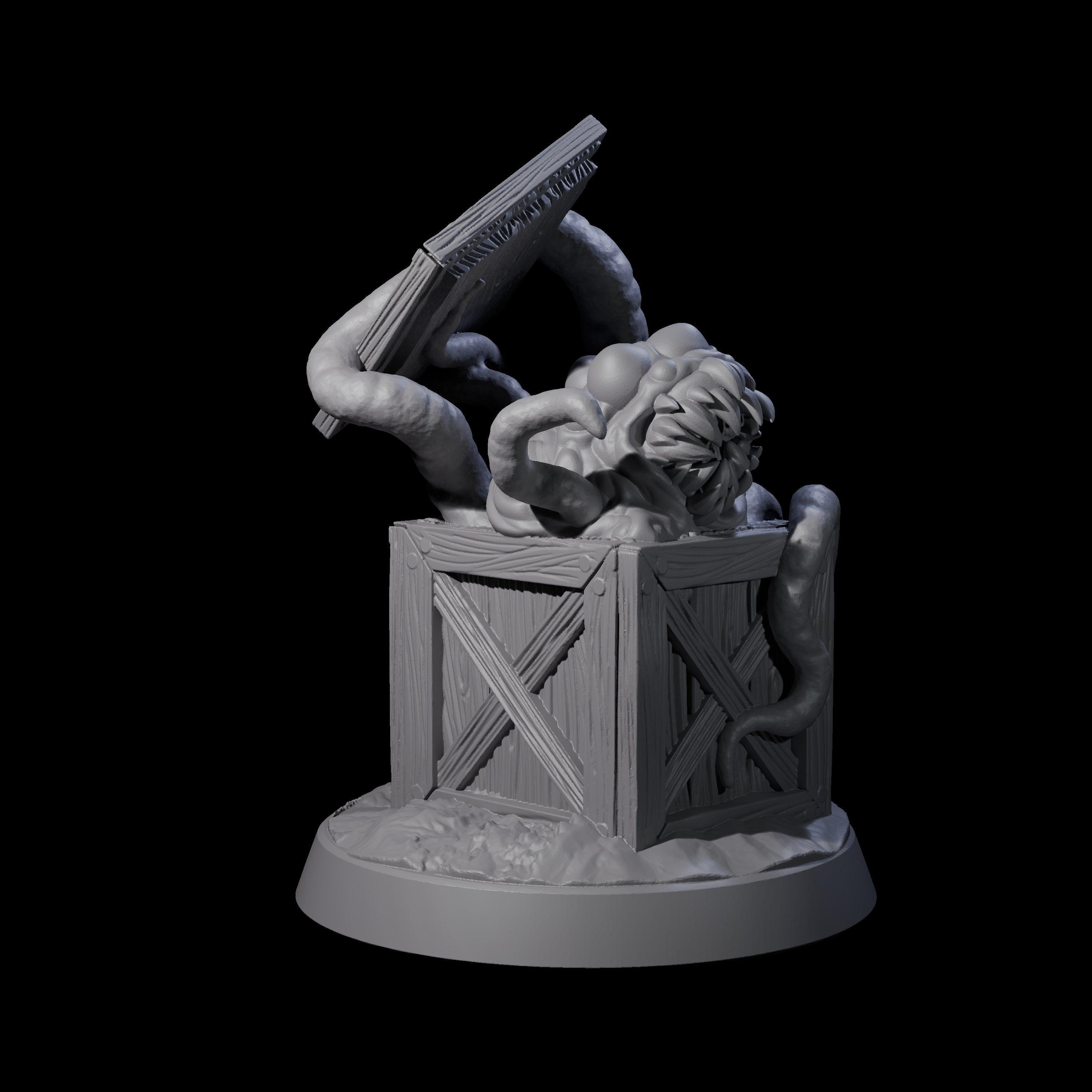 Emerging Shoggoth Spawn Miniature for Dungeons and Dragons, Pathfinder or other TTRPGs