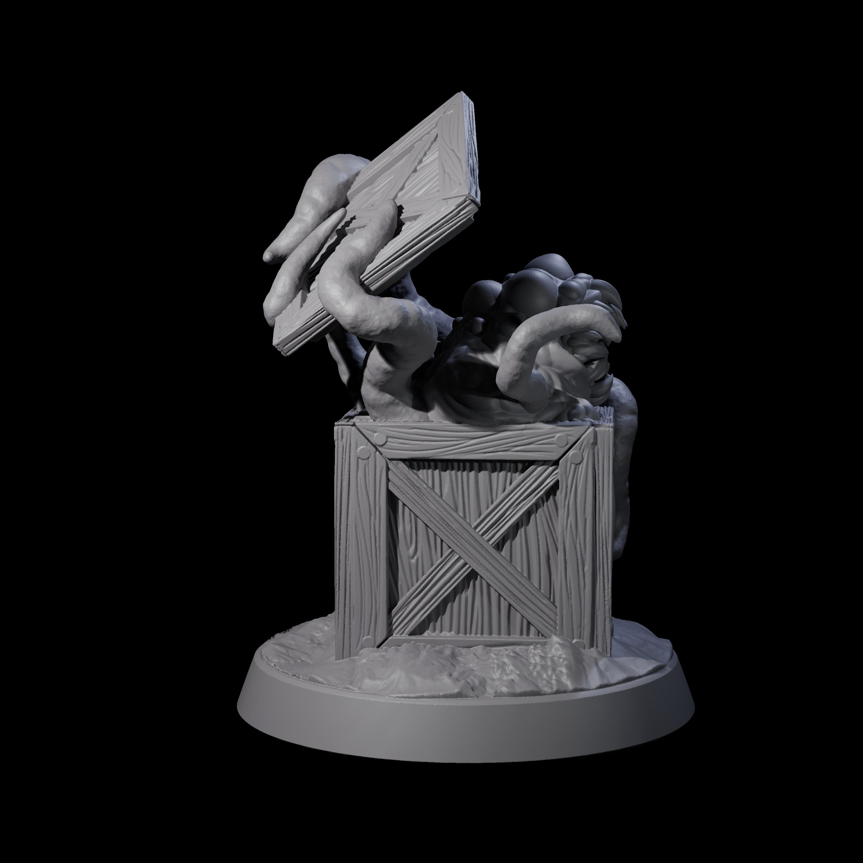 Emerging Shoggoth Spawn Miniature for Dungeons and Dragons, Pathfinder or other TTRPGs