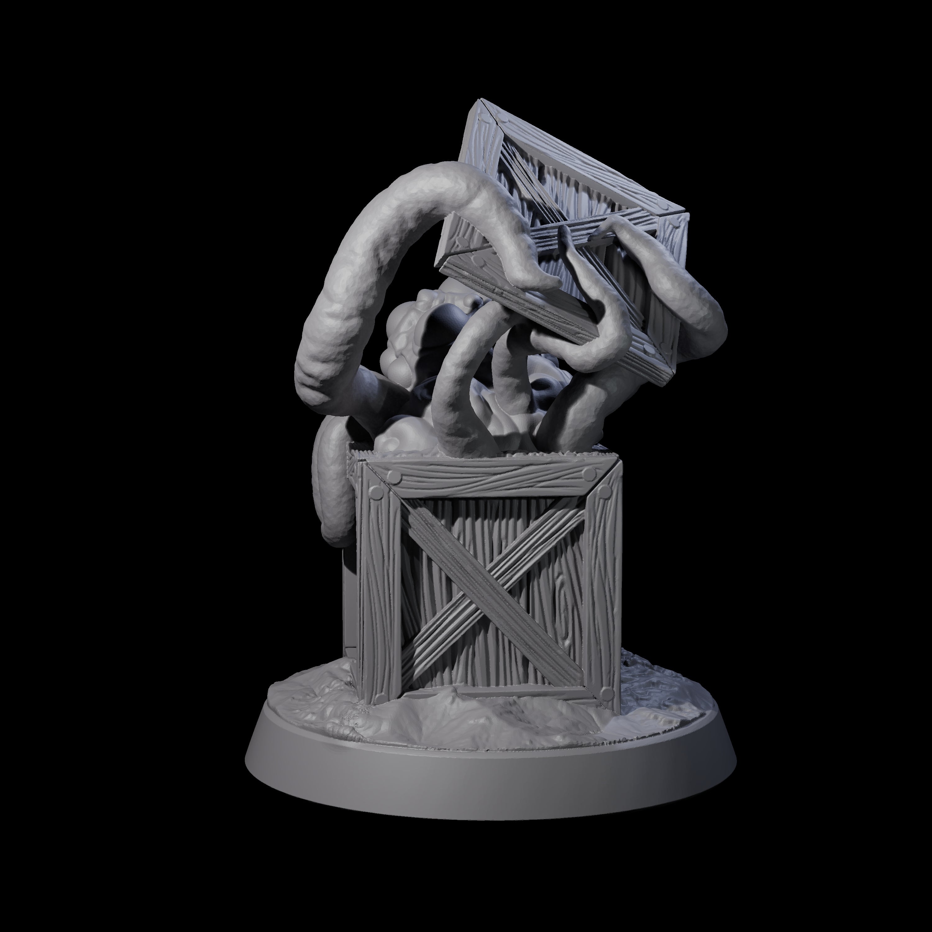 Emerging Shoggoth Spawn Miniature for Dungeons and Dragons, Pathfinder or other TTRPGs