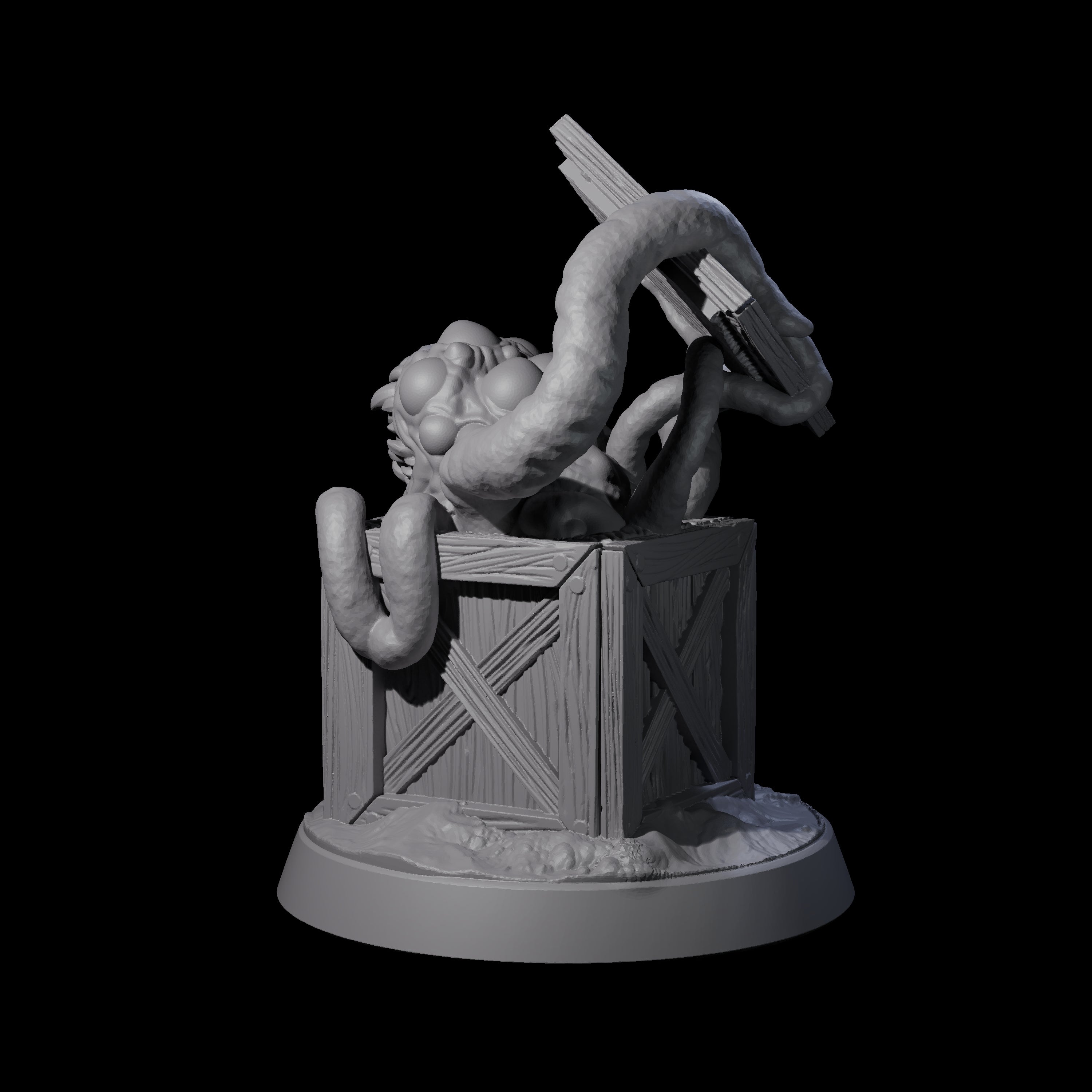 Emerging Shoggoth Spawn Miniature for Dungeons and Dragons, Pathfinder or other TTRPGs