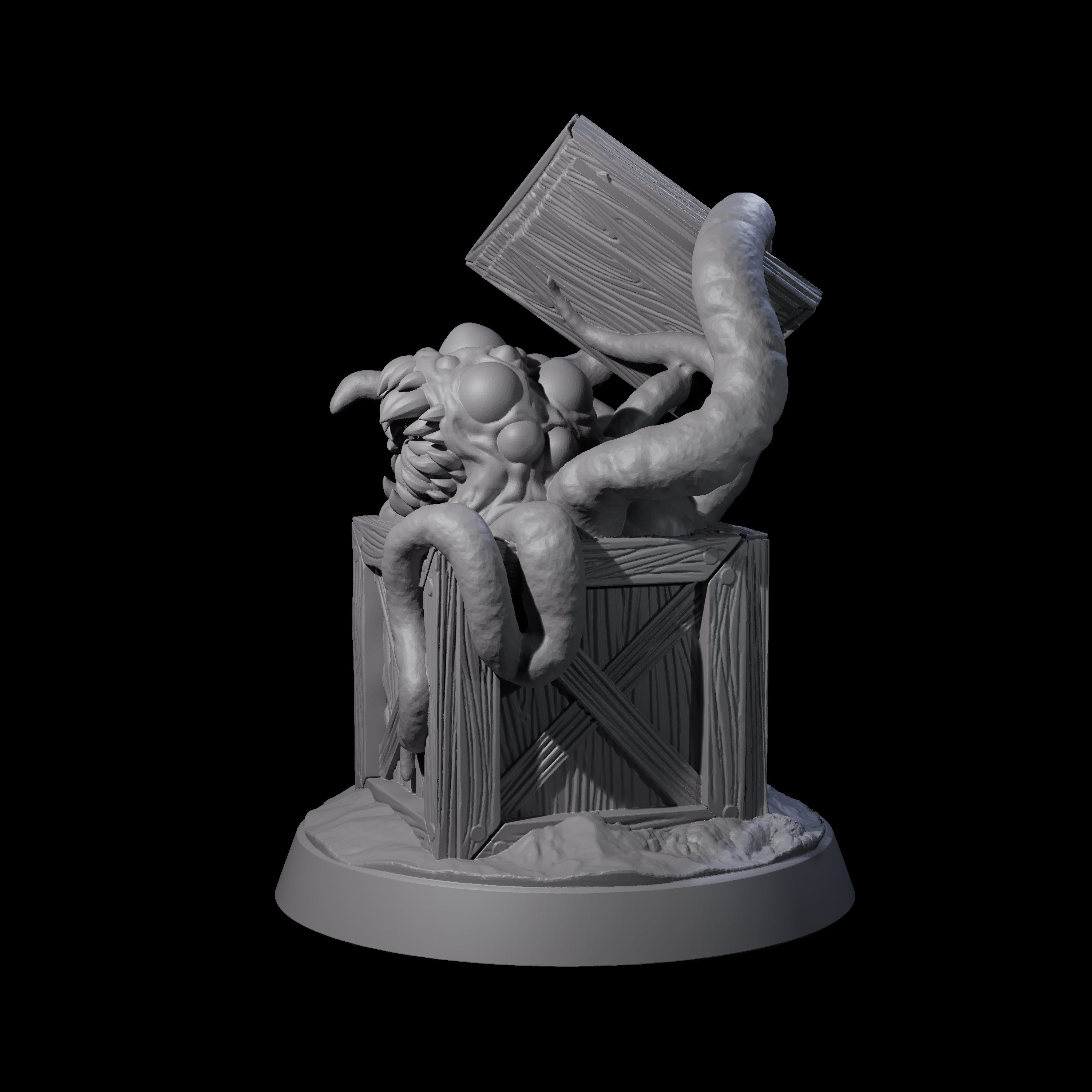 Emerging Shoggoth Spawn Miniature for Dungeons and Dragons, Pathfinder or other TTRPGs