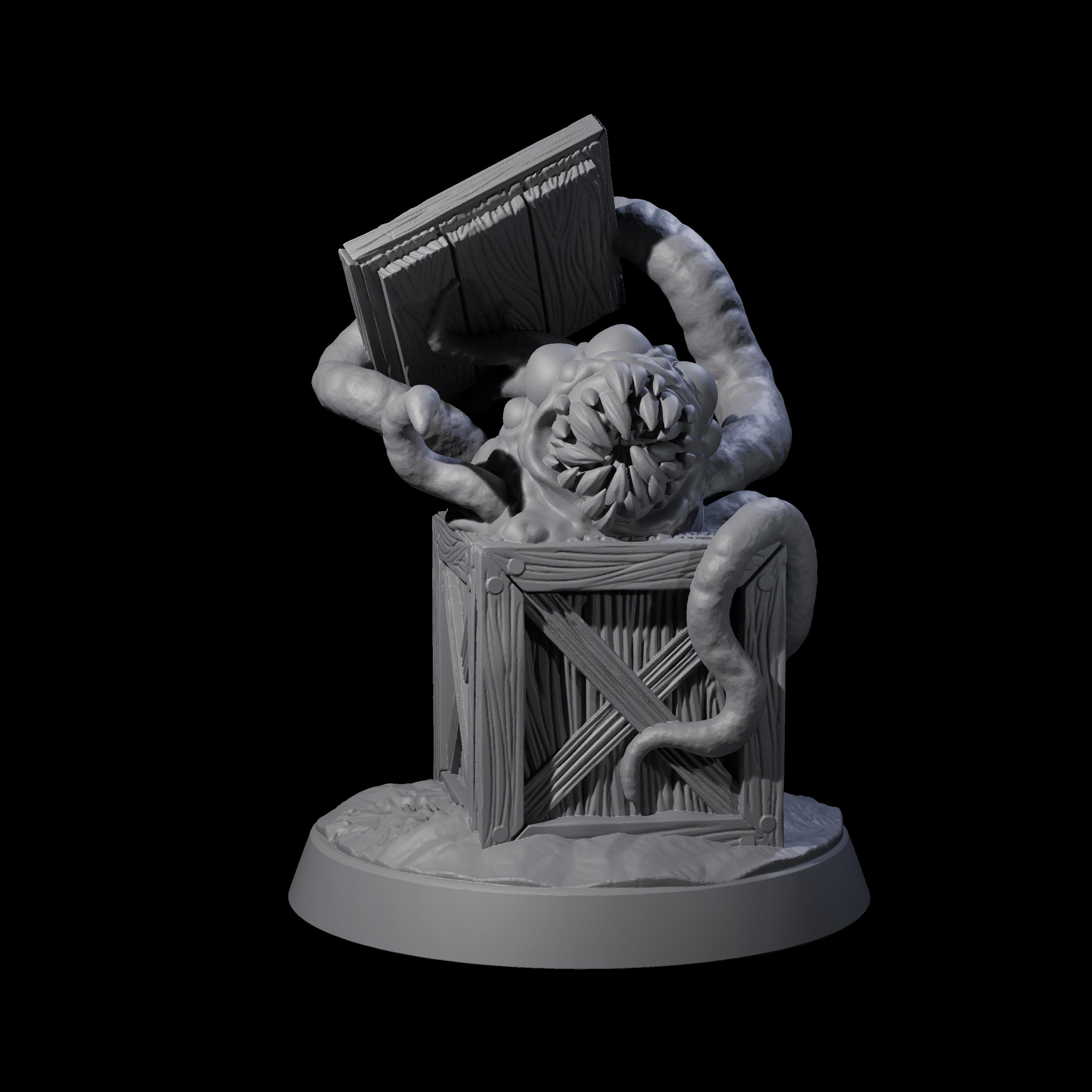 Emerging Shoggoth Spawn Miniature for Dungeons and Dragons, Pathfinder or other TTRPGs