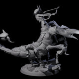 Enchanting Scorpion Drider A Miniature for Dungeons and Dragons, Pathfinder or other TTRPGs