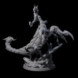Enchanting Scorpion Drider B Miniature for Dungeons and Dragons, Pathfinder or other TTRPGs