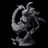Enchanting Scorpion Drider D Miniature for Dungeons and Dragons, Pathfinder or other TTRPGs