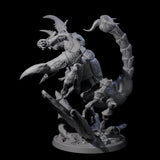 Enchanting Scorpion Drider D Miniature for Dungeons and Dragons, Pathfinder or other TTRPGs