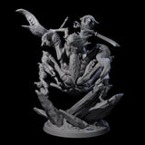 Enchanting Scorpion Drider D Miniature for Dungeons and Dragons, Pathfinder or other TTRPGs