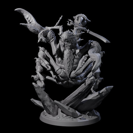 Enchanting Scorpion Drider D Miniature for Dungeons and Dragons, Pathfinder or other TTRPGs