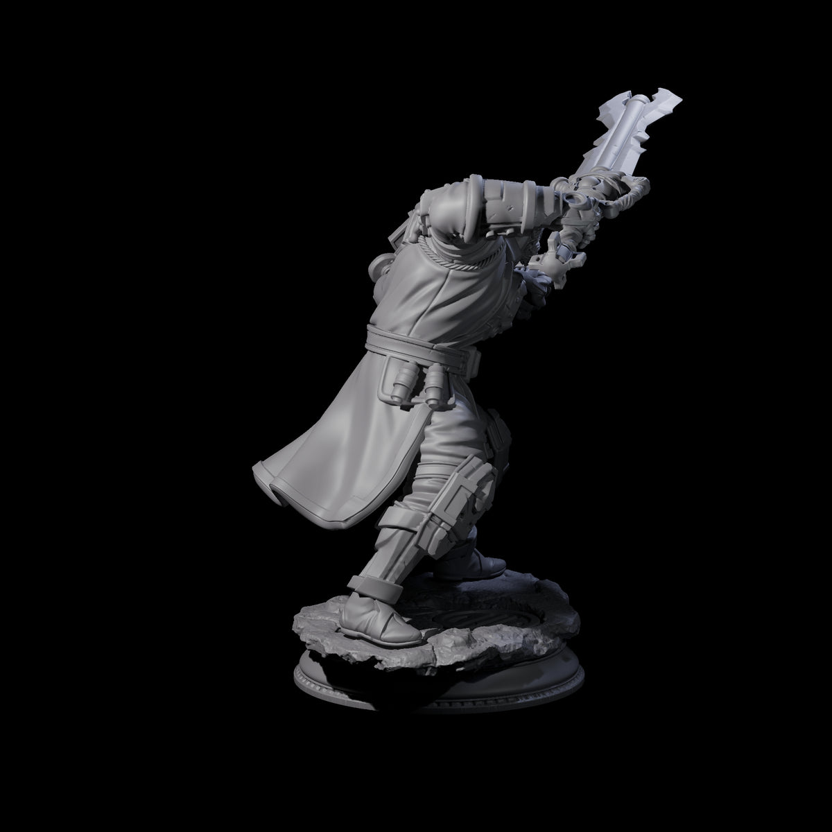 Enhanced Paladin Miniature for Dungeons and Dragons, Pathfinder or other TTRPGs