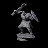 Enhanced Paladin Miniature for Dungeons and Dragons, Pathfinder or other TTRPGs