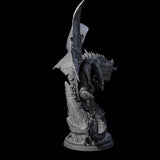 Enraged Crouching Dragon Miniature for Dungeons and Dragons, Pathfinder or other TTRPGs