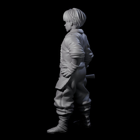 Enterprising Blacksmith Apprentice Miniature for Dungeons and Dragons, Pathfinder or other TTRPGs