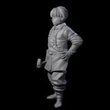 Enterprising Blacksmith Apprentice Miniature for Dungeons and Dragons, Pathfinder or other TTRPGs