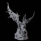 Epic Dracolich with Wraith Miniature for Dungeons and Dragons, Pathfinder or other TTRPGs