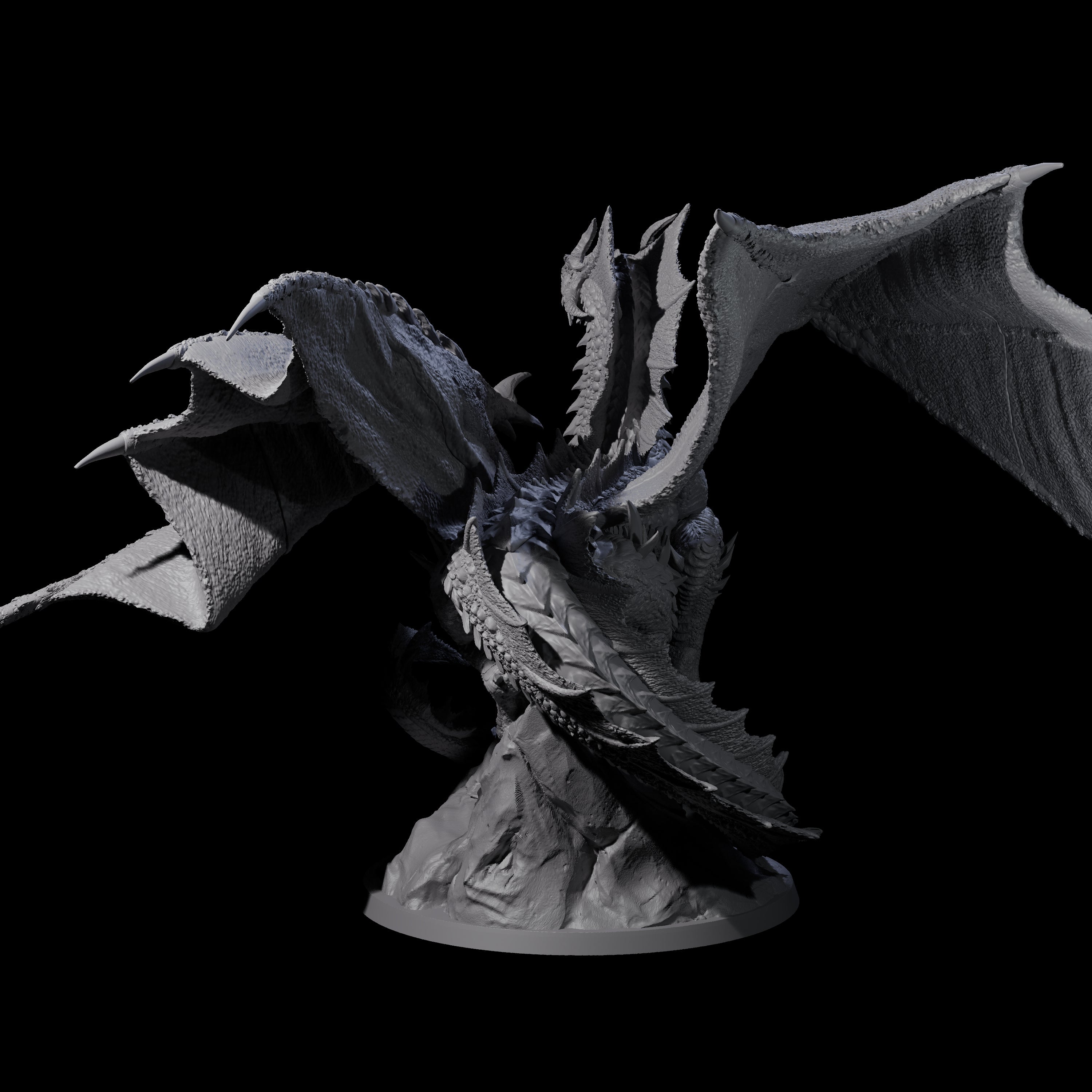 Epic Posing Dragon Miniature for Dungeons and Dragons, Pathfinder or other TTRPGs