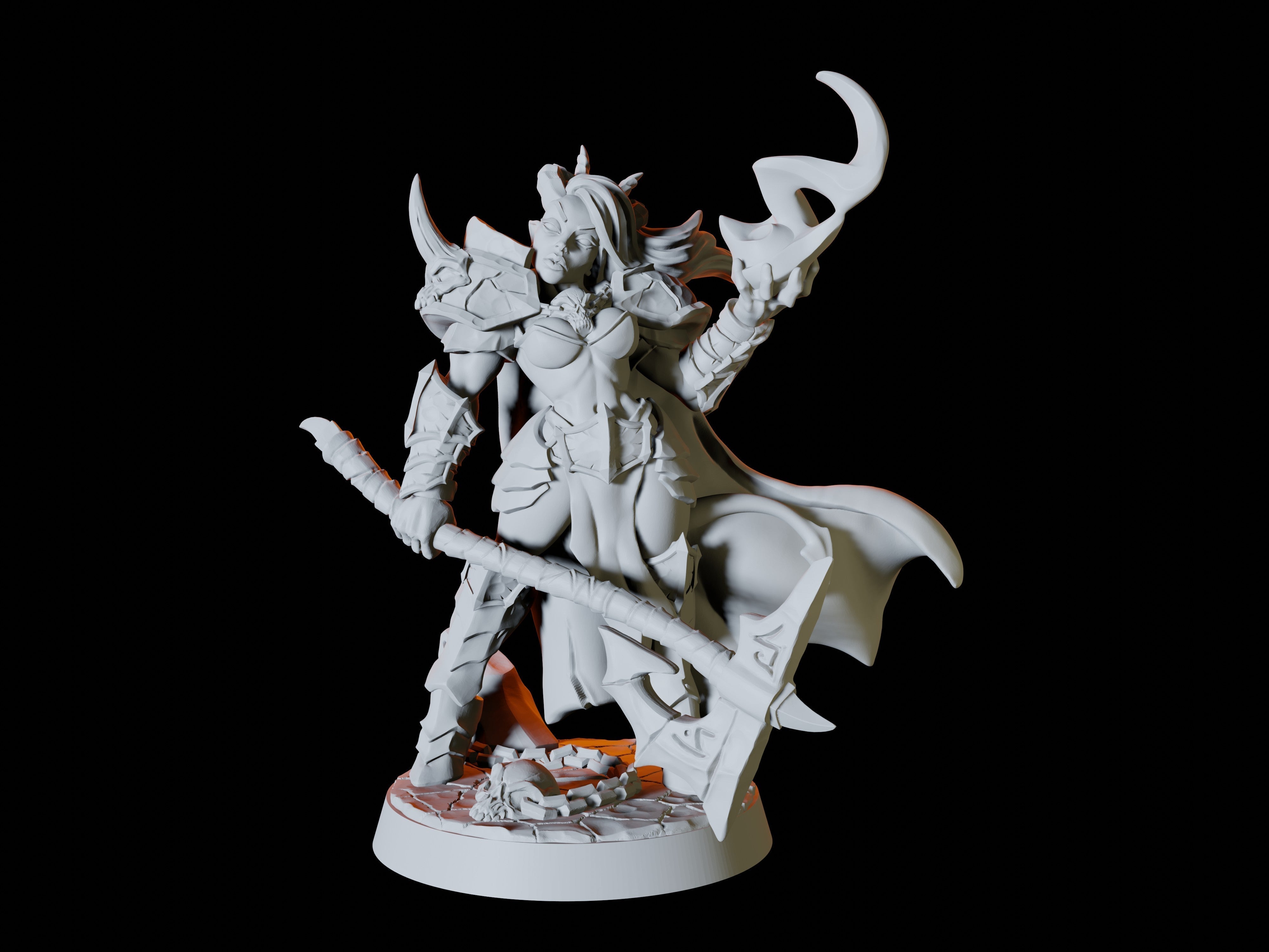 Erinyes Miniature for Dungeons and Dragons - Myth Forged