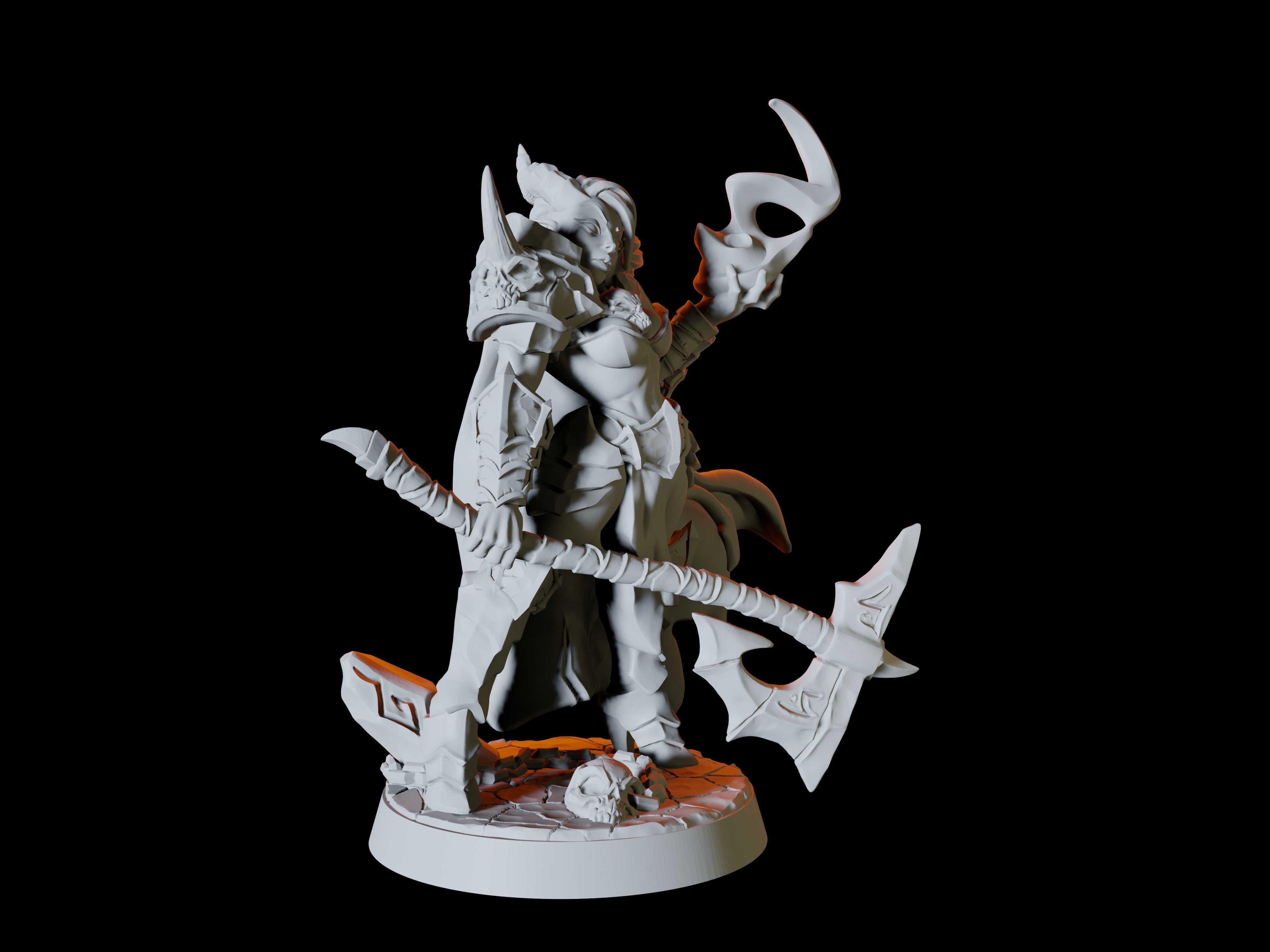 Erinyes Miniature for Dungeons and Dragons - Myth Forged