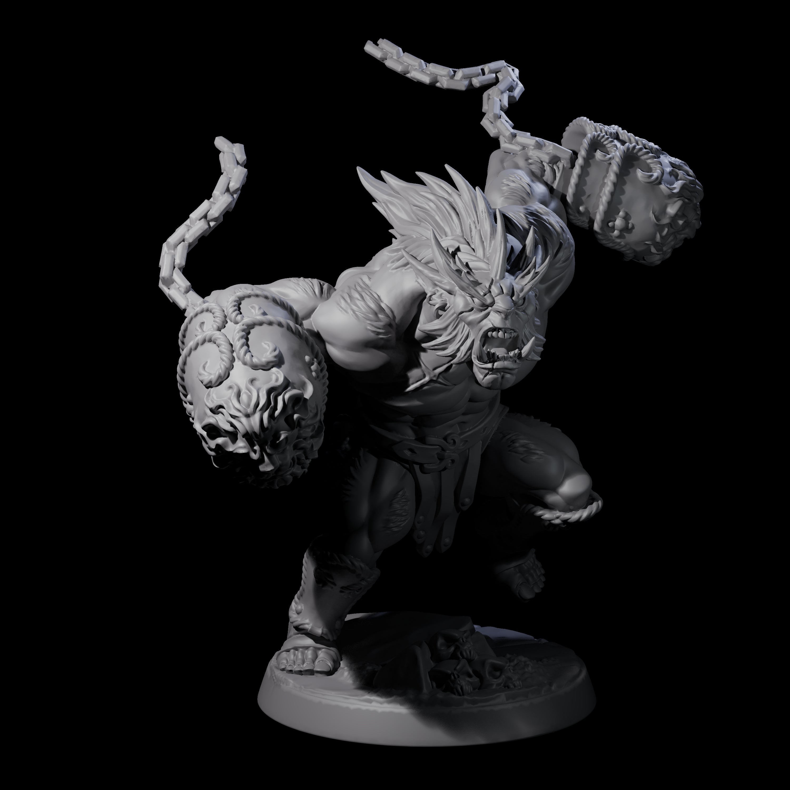 Escaped Bugbear Brute Miniature for Dungeons and Dragons, Pathfinder or other TTRPGs