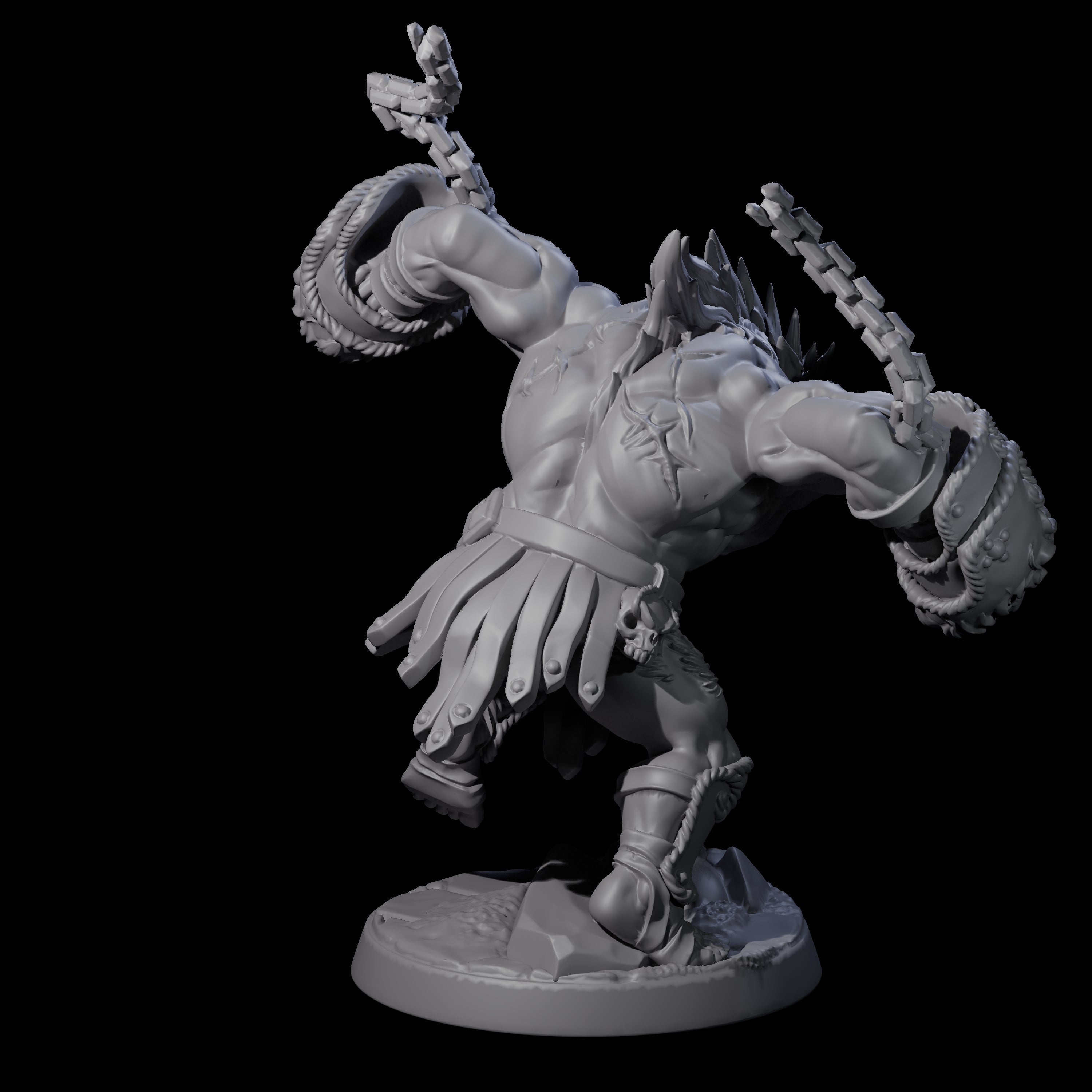 Escaped Bugbear Brute Miniature for Dungeons and Dragons, Pathfinder or other TTRPGs