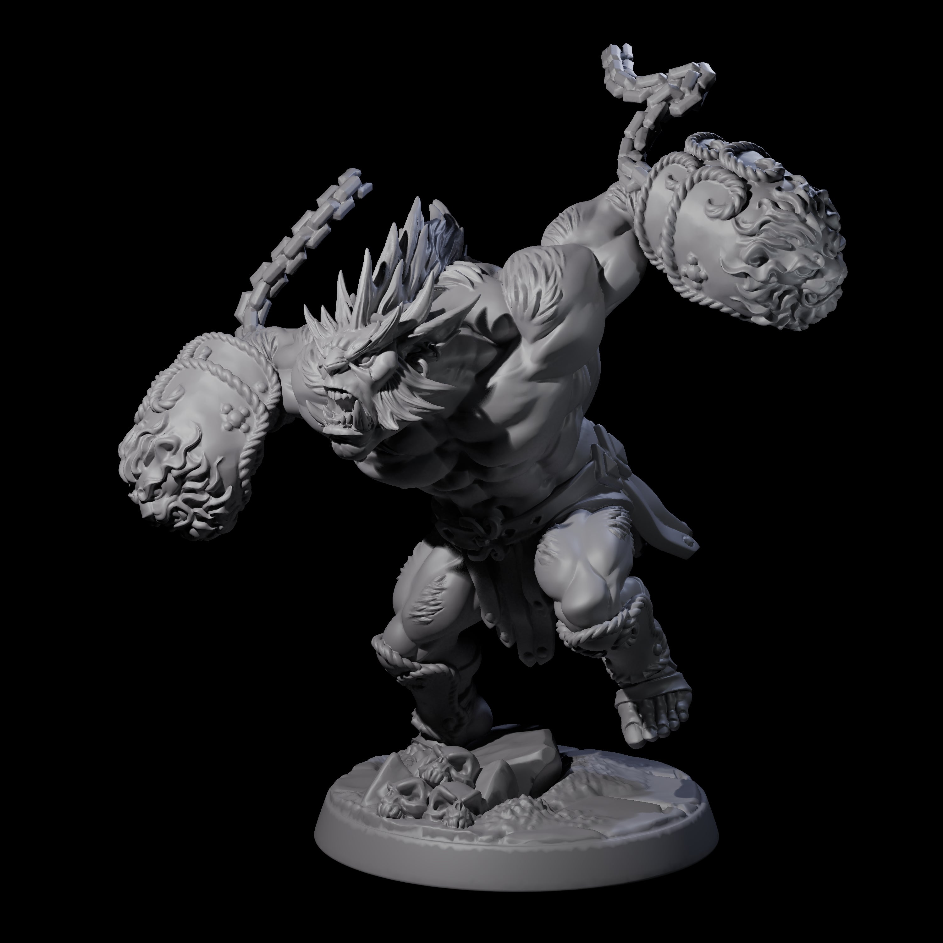 Escaped Bugbear Brute Miniature for Dungeons and Dragons, Pathfinder or other TTRPGs