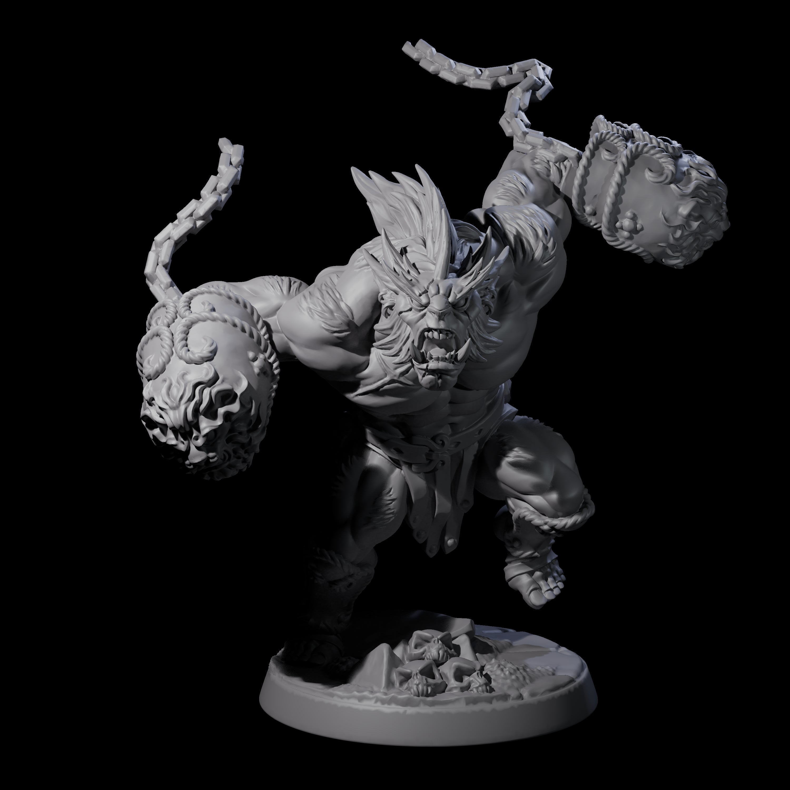 Escaped Bugbear Brute Miniature for Dungeons and Dragons, Pathfinder or other TTRPGs