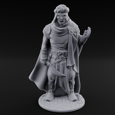 Eternal Wight Soldier A Miniature for Dungeons and Dragons, Pathfinder or other TTRPGs