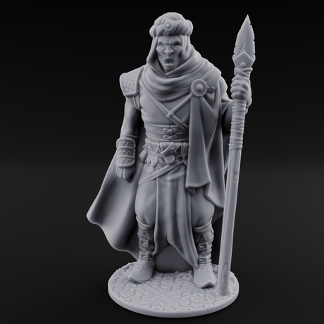 Eternal Wight Soldier B Miniature for Dungeons and Dragons, Pathfinder or other TTRPGs