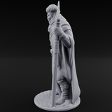 Eternal Wight Soldier B Miniature for Dungeons and Dragons, Pathfinder or other TTRPGs