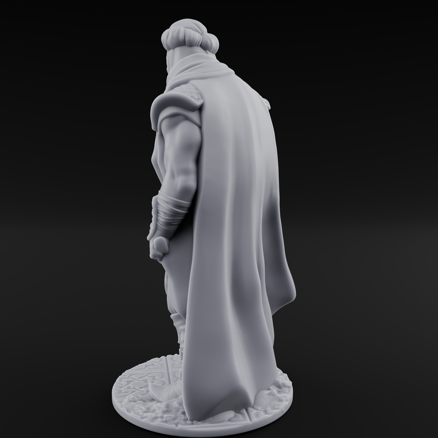 Eternal Wight Soldier C Miniature for Dungeons and Dragons, Pathfinder or other TTRPGs
