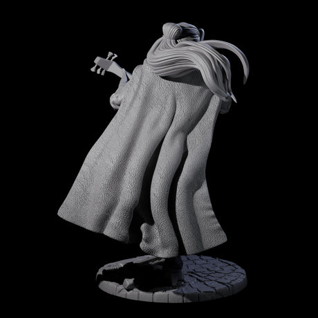 Etnice - Strumming Elf Bard Miniature for Dungeons and Dragons, Pathfinder or other TTRPGs