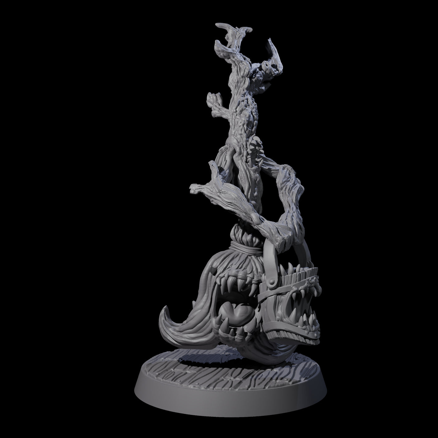 Evil Animated Broom B Miniature for Dungeons and Dragons, Pathfinder or other TTRPGs