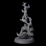 Evil Animated Broom B Miniature for Dungeons and Dragons, Pathfinder or other TTRPGs