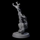 Evil Animated Broom B Miniature for Dungeons and Dragons, Pathfinder or other TTRPGs