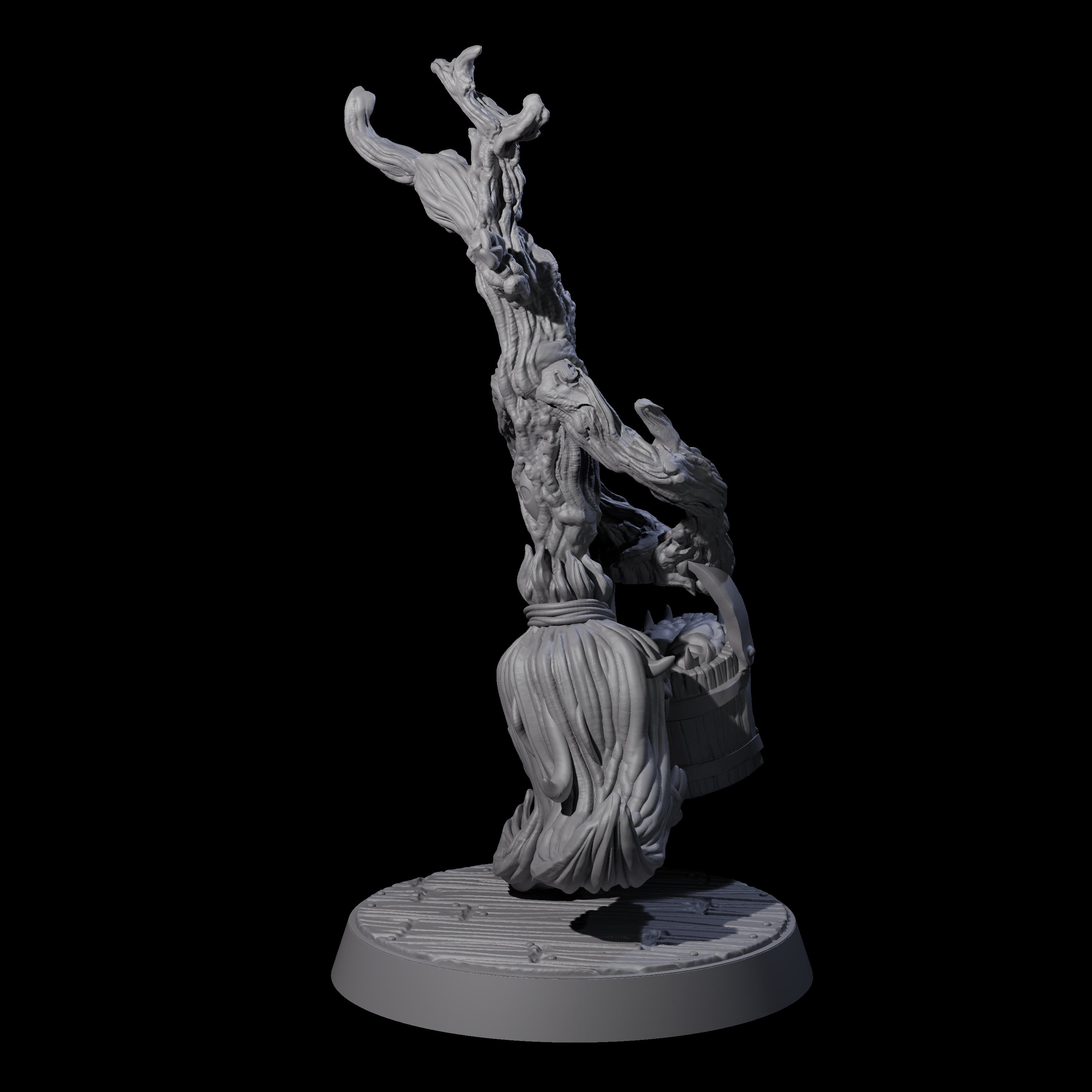 Evil Animated Broom B Miniature for Dungeons and Dragons, Pathfinder or other TTRPGs