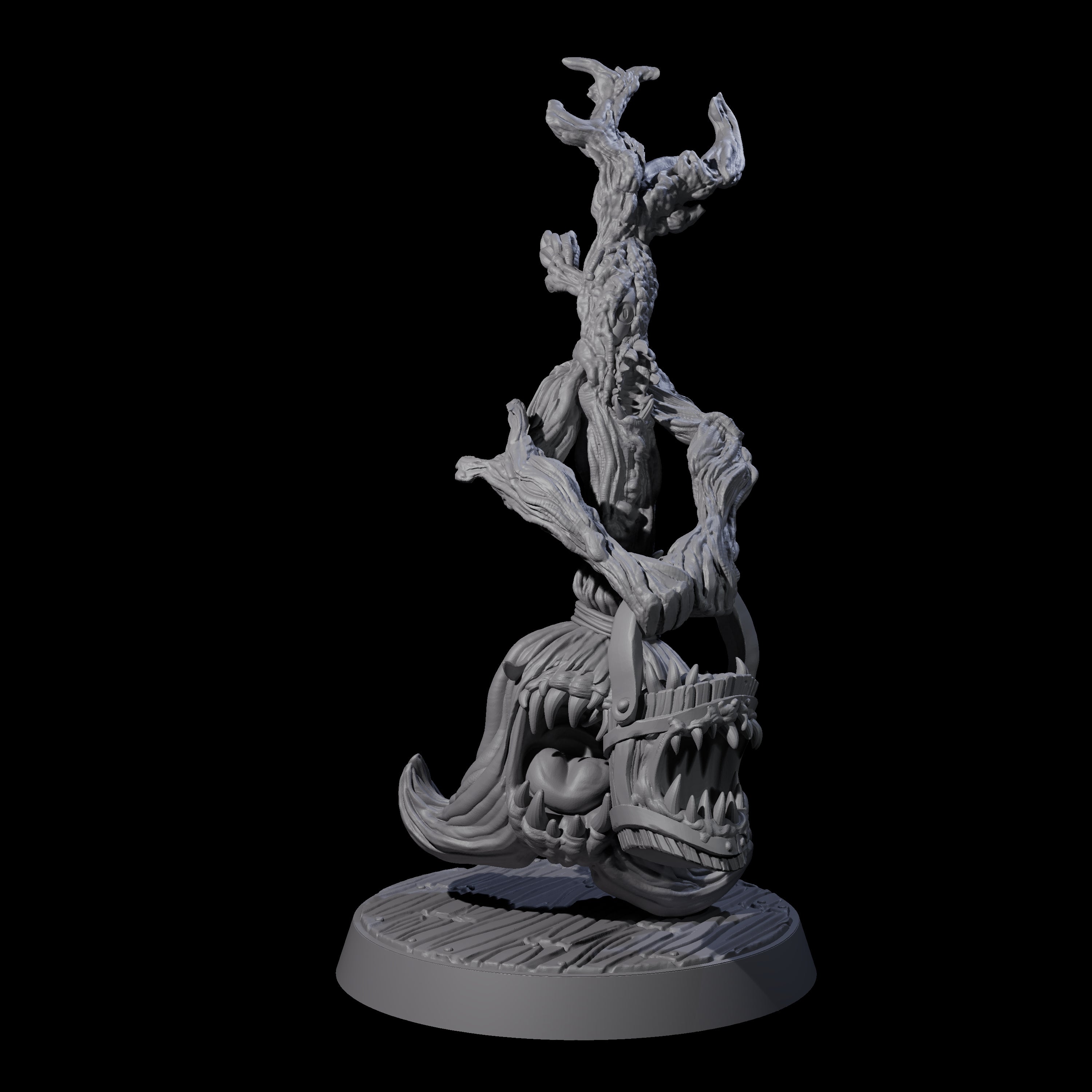 Evil Animated Broom B Miniature for Dungeons and Dragons, Pathfinder or other TTRPGs