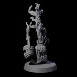 Evil Animated Broom C Miniature for Dungeons and Dragons, Pathfinder or other TTRPGs