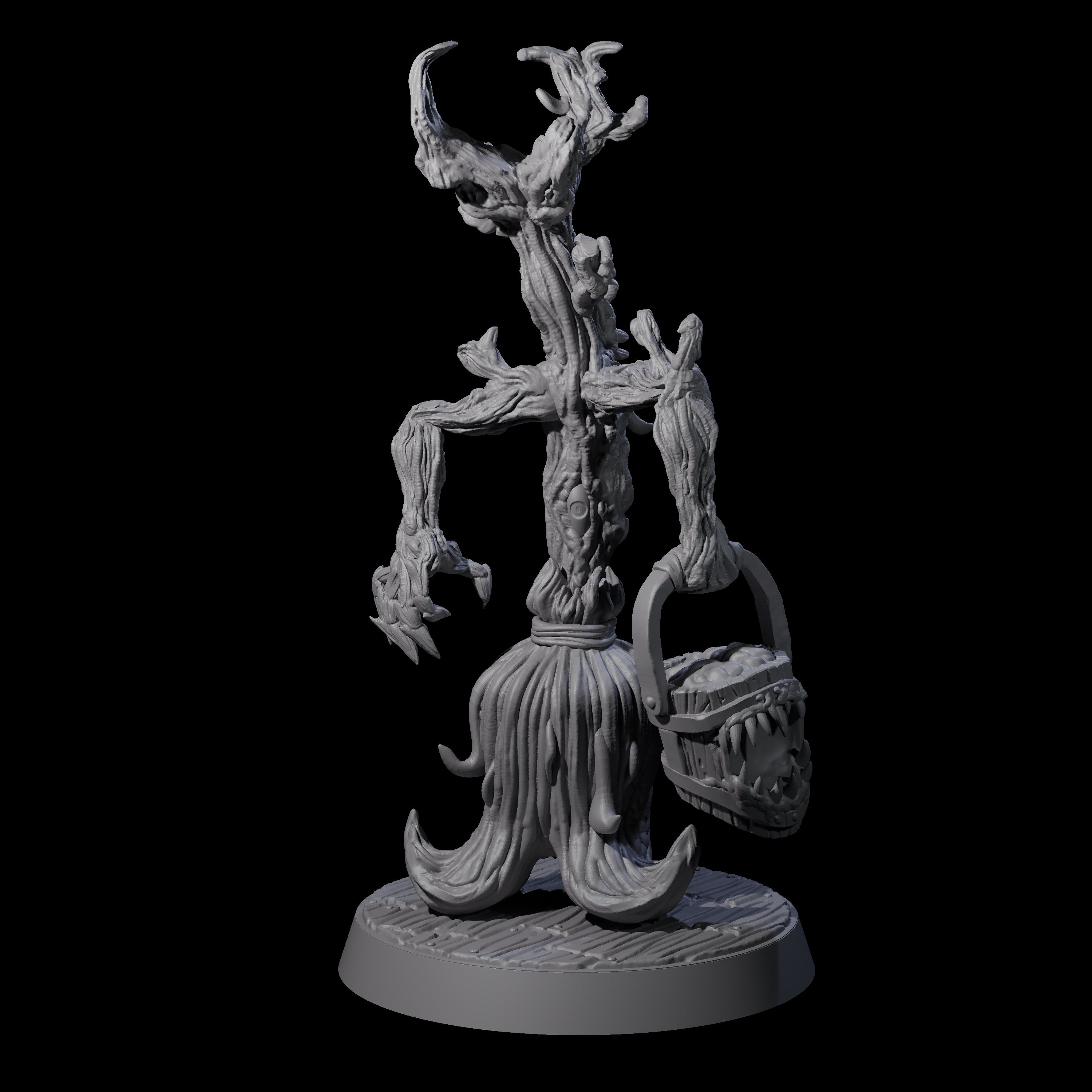 Evil Animated Broom C Miniature for Dungeons and Dragons, Pathfinder or other TTRPGs