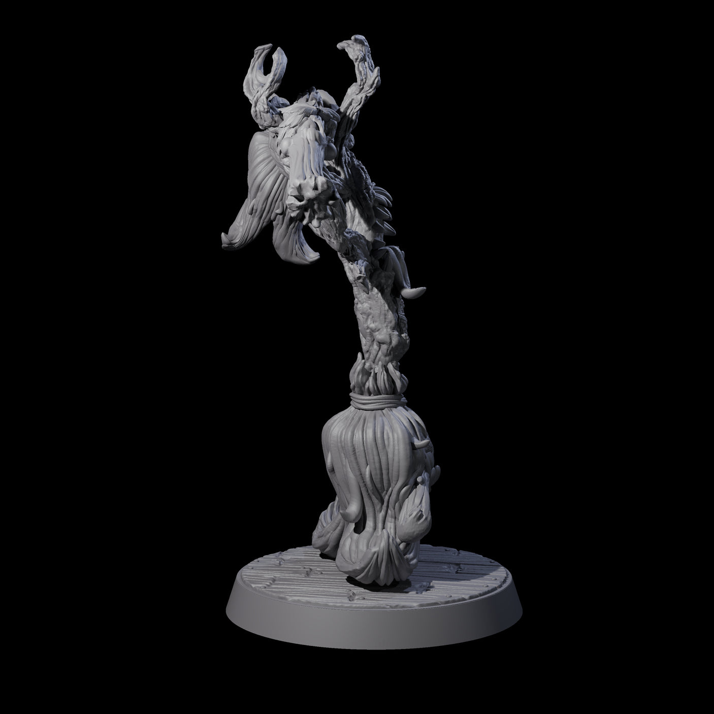 Evil Animated Broom D Miniature for Dungeons and Dragons, Pathfinder or other TTRPGs