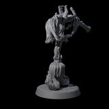 Evil Animated Broom D Miniature for Dungeons and Dragons, Pathfinder or other TTRPGs