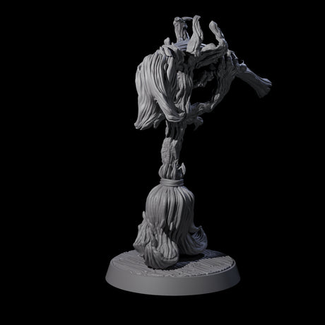Evil Animated Broom D Miniature for Dungeons and Dragons, Pathfinder or other TTRPGs
