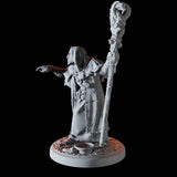 Evil Druid Miniature for Dungeons and Dragons, Pathfinder or other TTRPGs