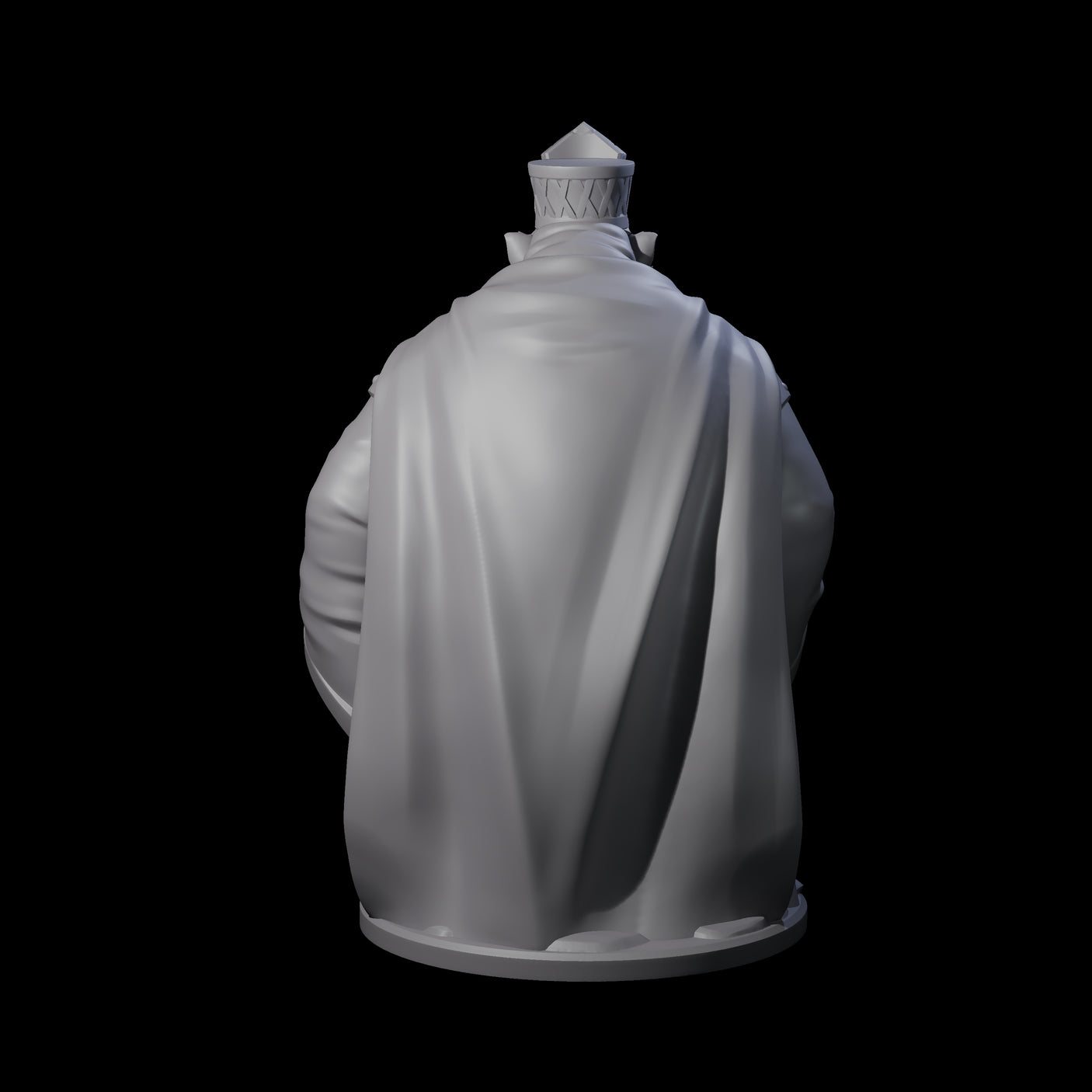 Evil Grin Demon Priest Miniature for Dungeons and Dragons, Pathfinder or other TTRPGs