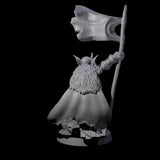 Evil Grinning Goblin Commander Miniature for Dungeons and Dragons, Pathfinder or other TTRPGs