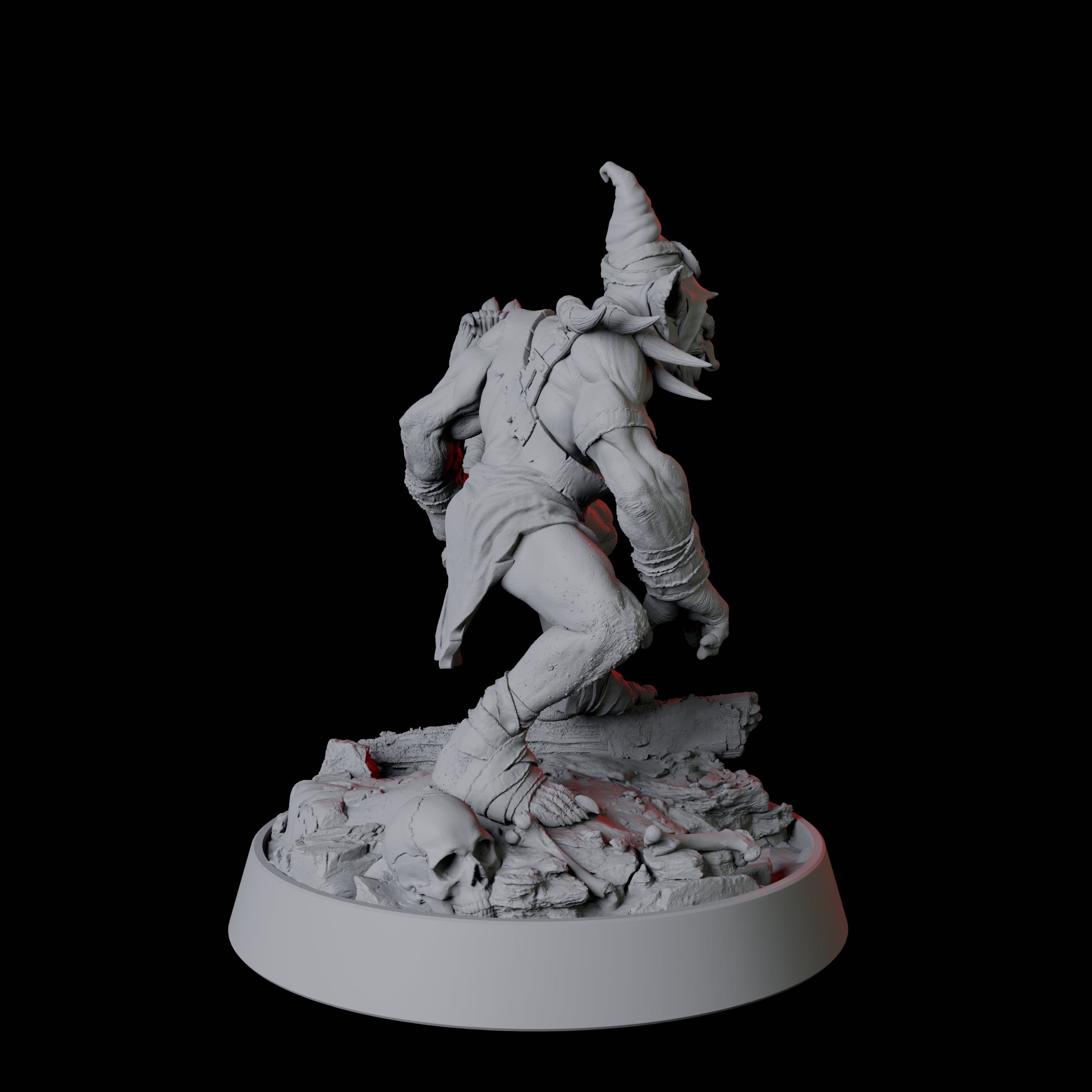 Evil Grinning Goblin Miniature for Dungeons and Dragons